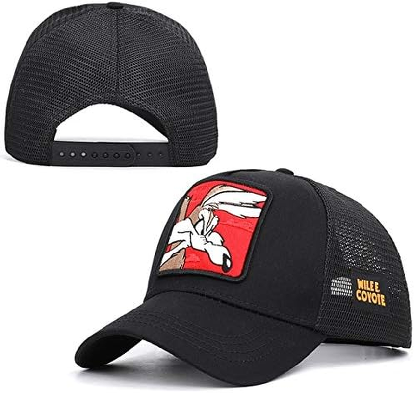 QOHNK Baseball Cap Fashion Unisex Mesh Cap Animal Baseball Hats Men Women Commuting Outdoor Travel Hats - A image number 4