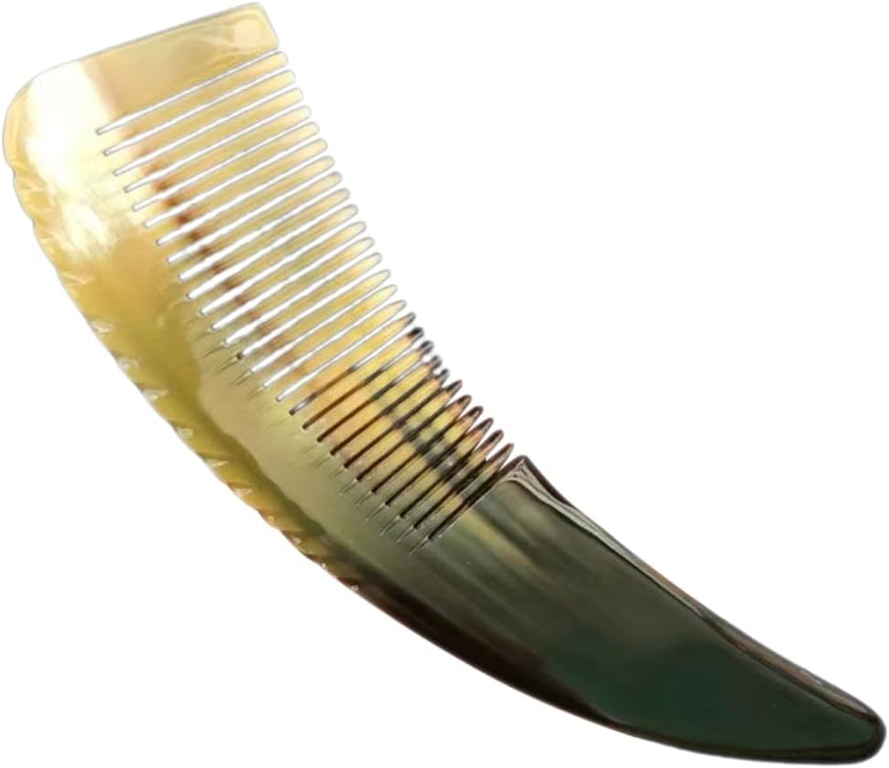 Healvian Oxhorn Comb for Women, Detangling Comb for Thick Scalpic Massage and Elegant Design, Trendy Accessory for All Types image number 4