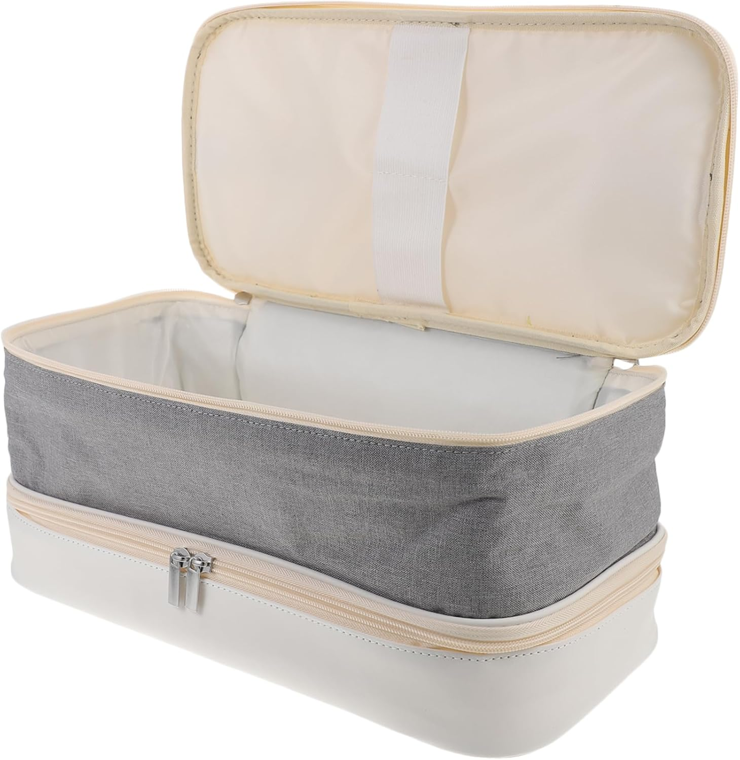 VICASKY Hair Tool Travel Case Hair Dryer Organizer Bag Travel Carry Bag for Women image number 5