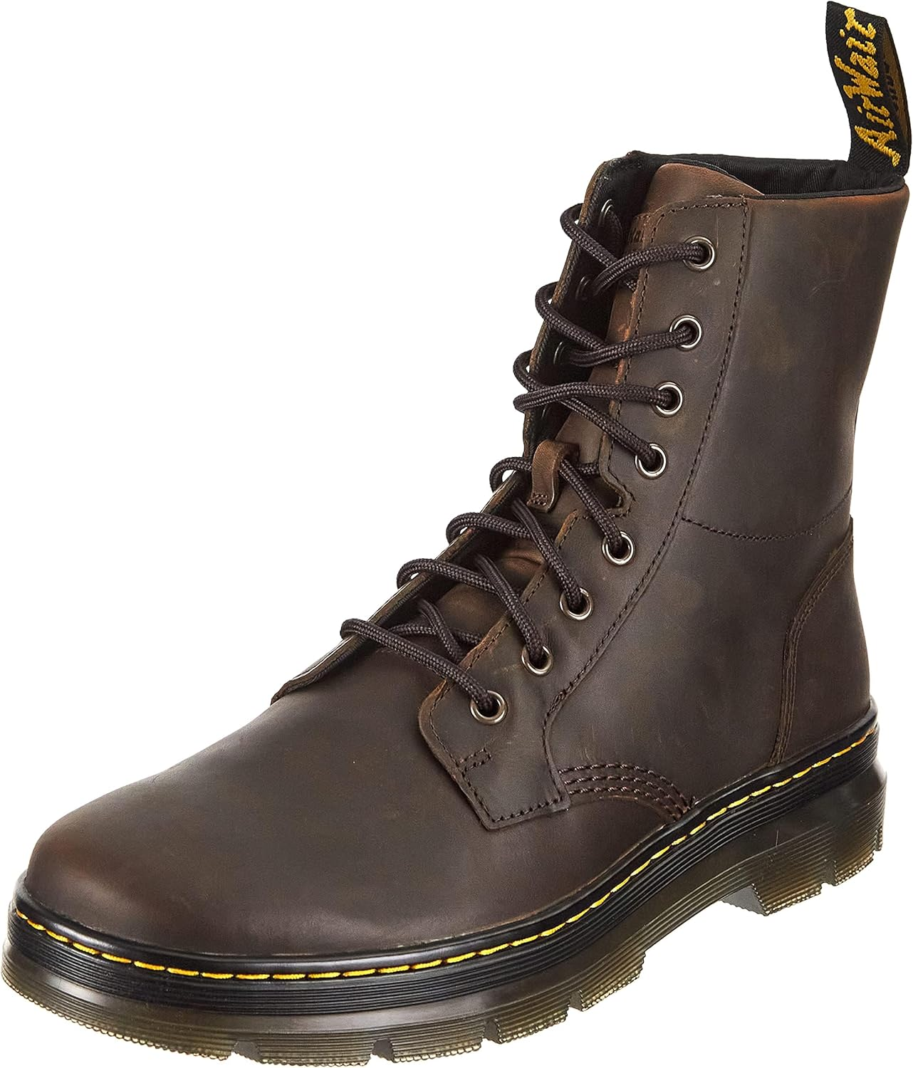 Dr. Martens Unisex Combs Leather 8-Eye Boot