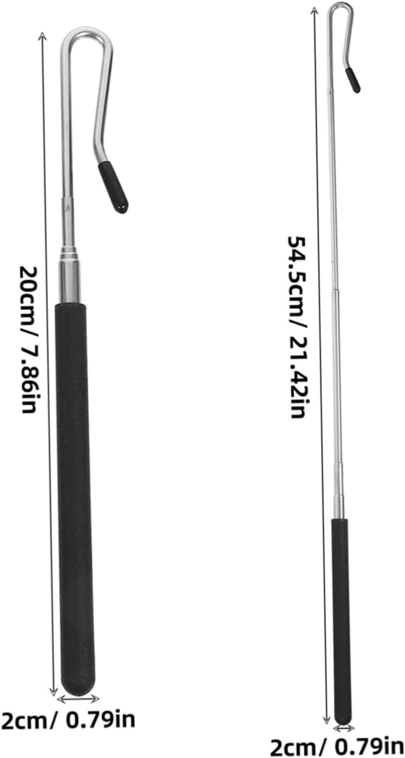 Totority Enhance Your Puppet Shows 4 Pack Metal Puppet Rods Plastic Sleeves Plush Puppet Control Sticks Half Body Puppet Rods Puppet Arm Handles 55Cm