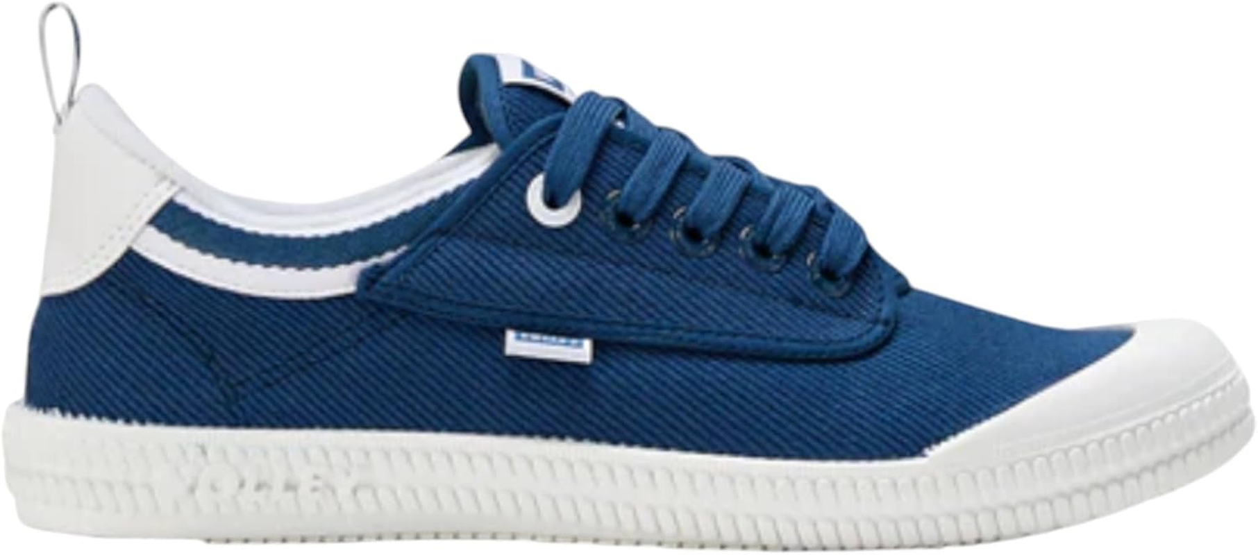 Volley Unisex Heritage Low Mens Womens Casual Shoes Navy/White image number 3