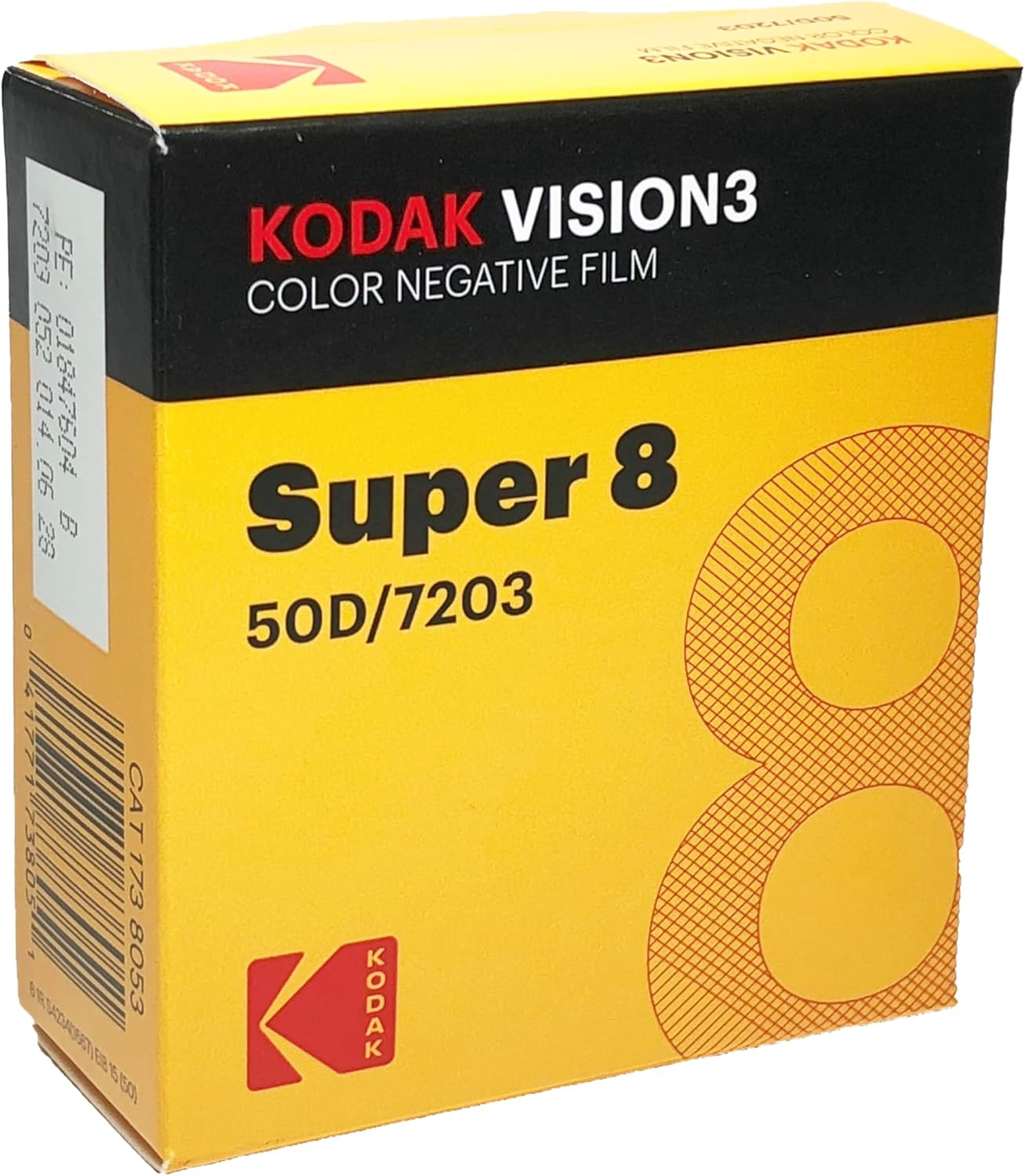 Kodak #7203 VISION3 50D Super 8 Color Negative Film, 50' Roll image number 3