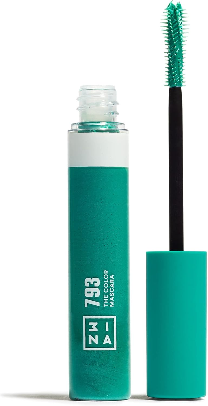 3INA MAKEUP - the Color Mascara 371 - Pink with Keratin - Circumference and Definition - Colourful for Sensitive Eyes and Long Lasting - Highly Pigmented - Vegan - Cruelty Free