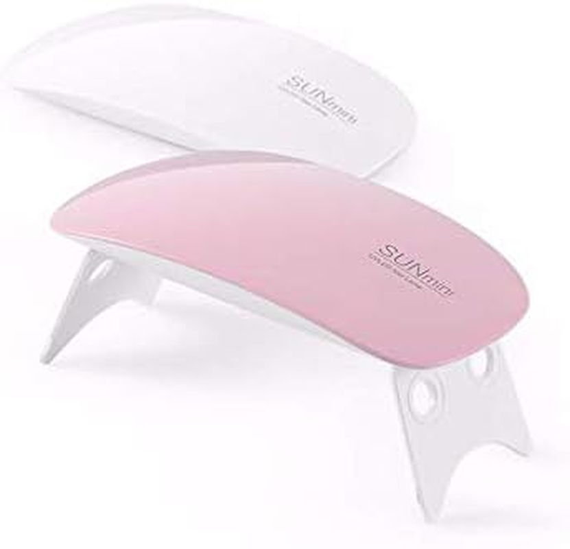 SUN BEAUTY GLOBAL Nail Dryer Mini, 6W LED UV Portable Nail Dryer Curing Lamp Light for Gel Based Polish USB Power with 45S/60S Timer Setting image number 5