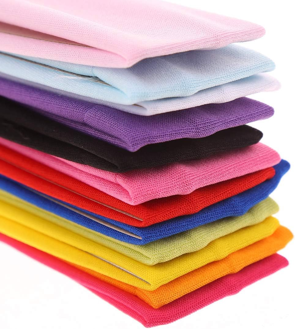 DERAYEE Headbands,Fashion Hair Bands Stretch Elastic Yoga Headband for Women Men Girls Sports Headwraps Non Slip - Headbands Color-A image number 4