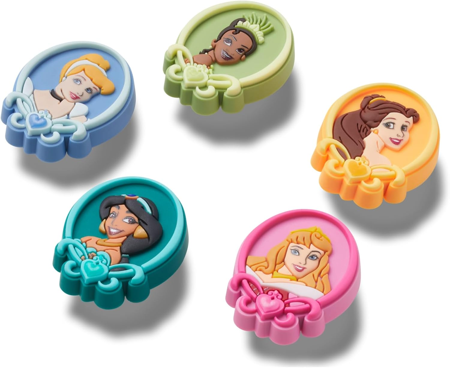 Crocs Jibbitz Disney Princess 5 Pack Multi image number 2
