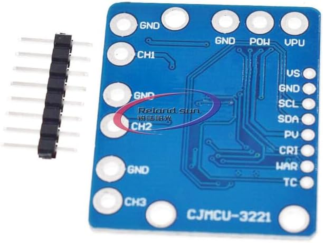 5PCS I2C INA3221 Triple-Channel Shunt Current Voltage Monitor Sensor Module image number 1