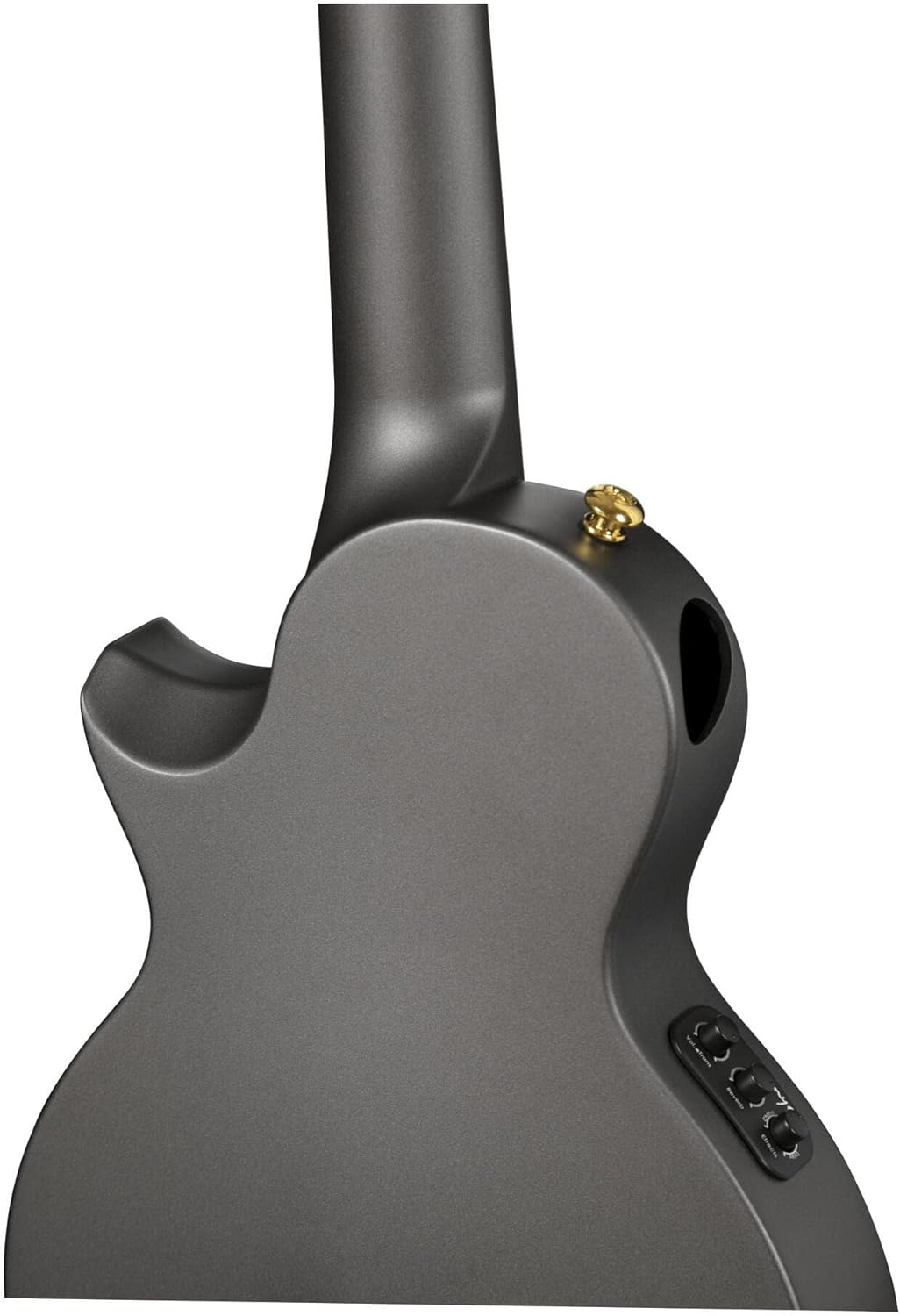 Enya Nova UE Electric Pro Tenor Carbon Fibre Ukulele Acousticplus Pickup Black image number 4