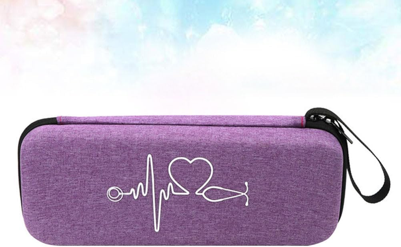 Baluue 1Pc Portable Stethoscope Case with Inner Mesh Pocket Shockproof Storage Bag Compatible with Litш Compact Design for Easy Carrying Pouch for Accessories Options