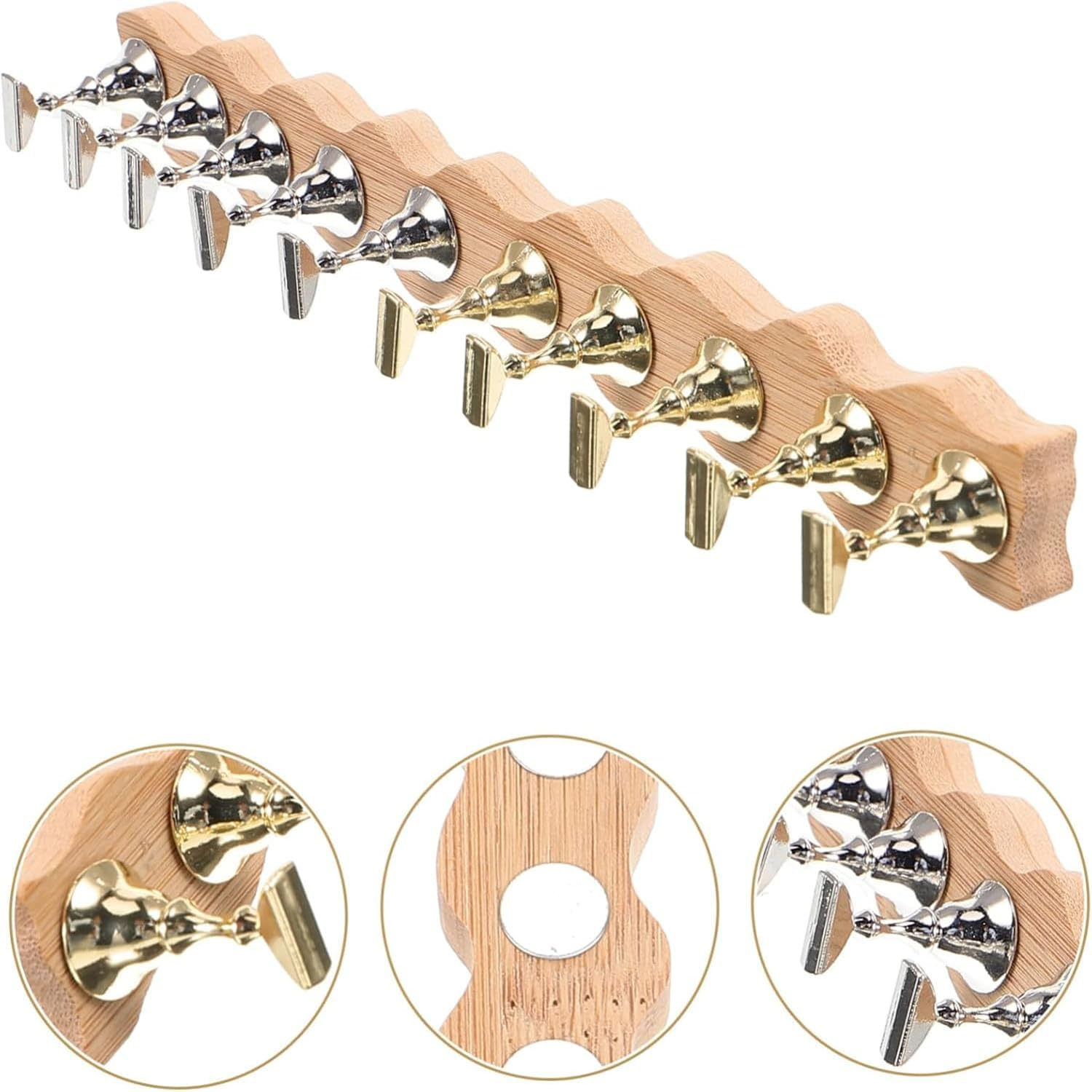 Lyfengdeam 1 Set Nail Art Base Nail Painting Stand - Nail Stands Shelving Brackets Nail Holder Hand for Nail Practice - Base Style Random image number 1