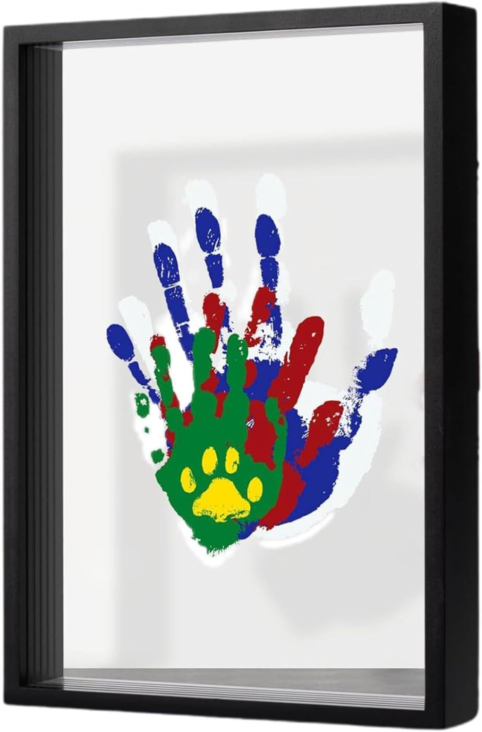 Family Handprint Frame - 630G Craft Keepsake Frame | Baby Hand Print Kit | Kid Handprint Frame | Family for | for Grandparents, Father'S Day, Mother'S Day,