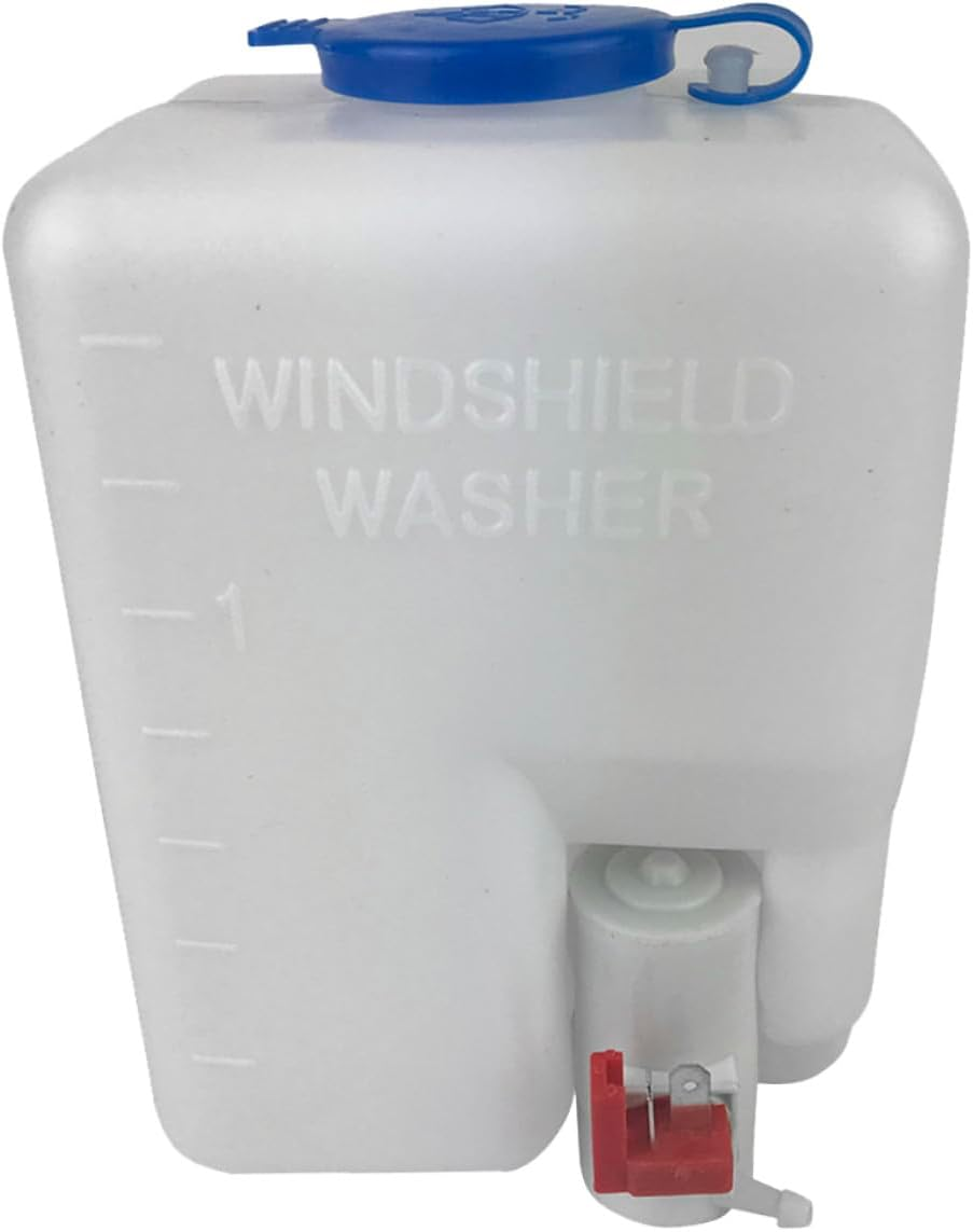 Cabilock Windshield Washer Fluid Reservoir Windshield Fluid Reservoir Bottle Kit 1.5L 12V with Pump for Windscreen Cleaning Compatible with Most Vehicles Automotive Replacement Part image number 4