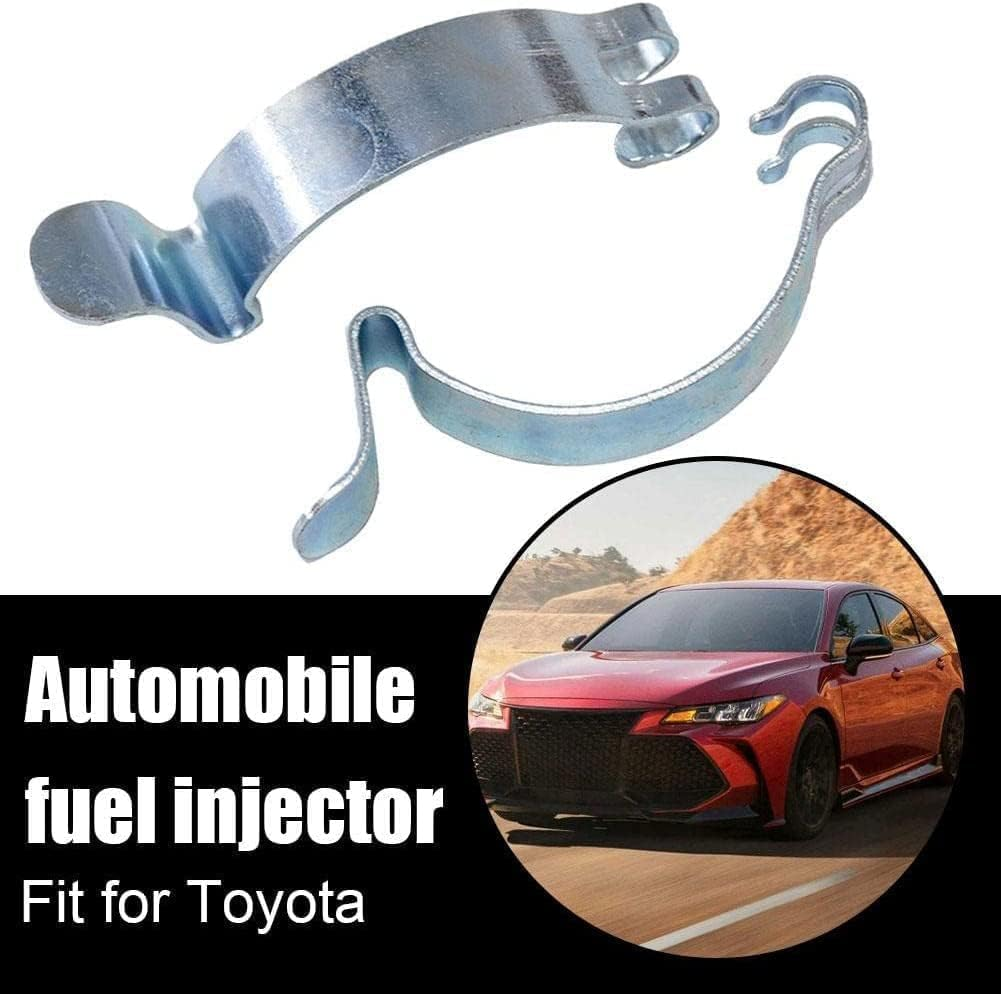 4PCS Silver Car Air Filter Cleaner Housing Box Lid Spring Clip Clamp for Car Air Filters image number 5