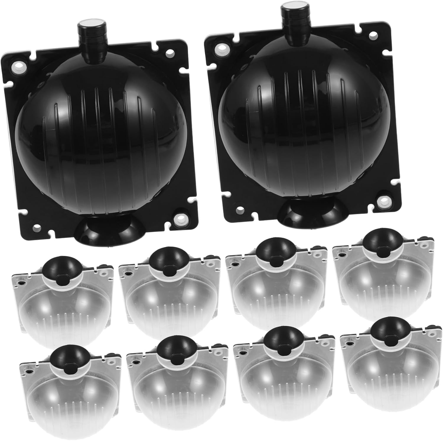 YARNOW 10Pcs Plastic Plant Rooting Boxes High Pressure Propagation Balls Grafting Root Growing Devices for Garden and Indoor Use Sturdy Structure image number 1