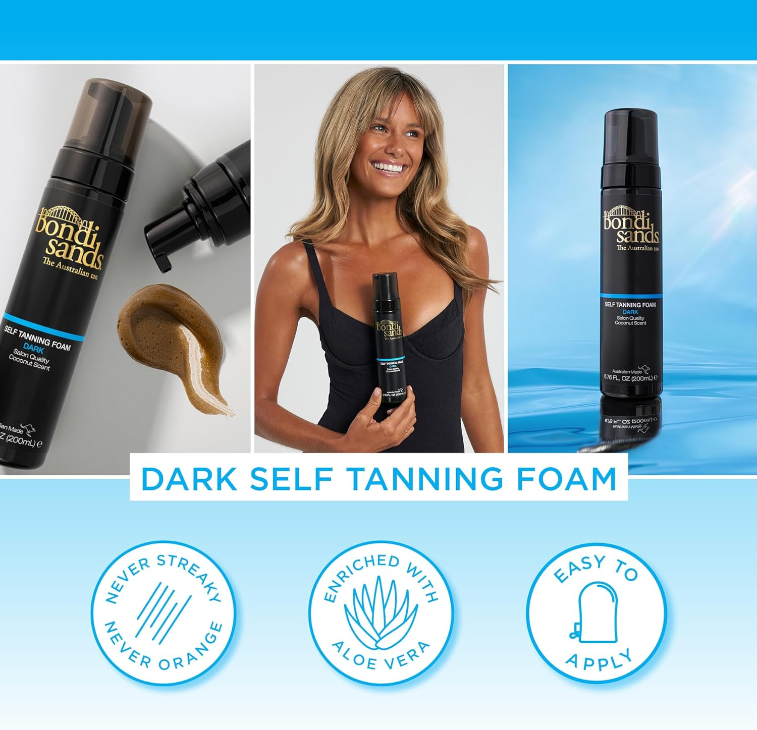 Bondi Sands Dark Self Tanning Foam 100 Ml image number 2