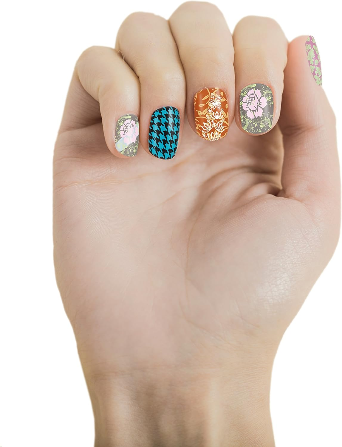 Moyou'S XL Bridal Plates Collection 1, Beautiful Designs for Stamping Nail Art. XL Stamping Template