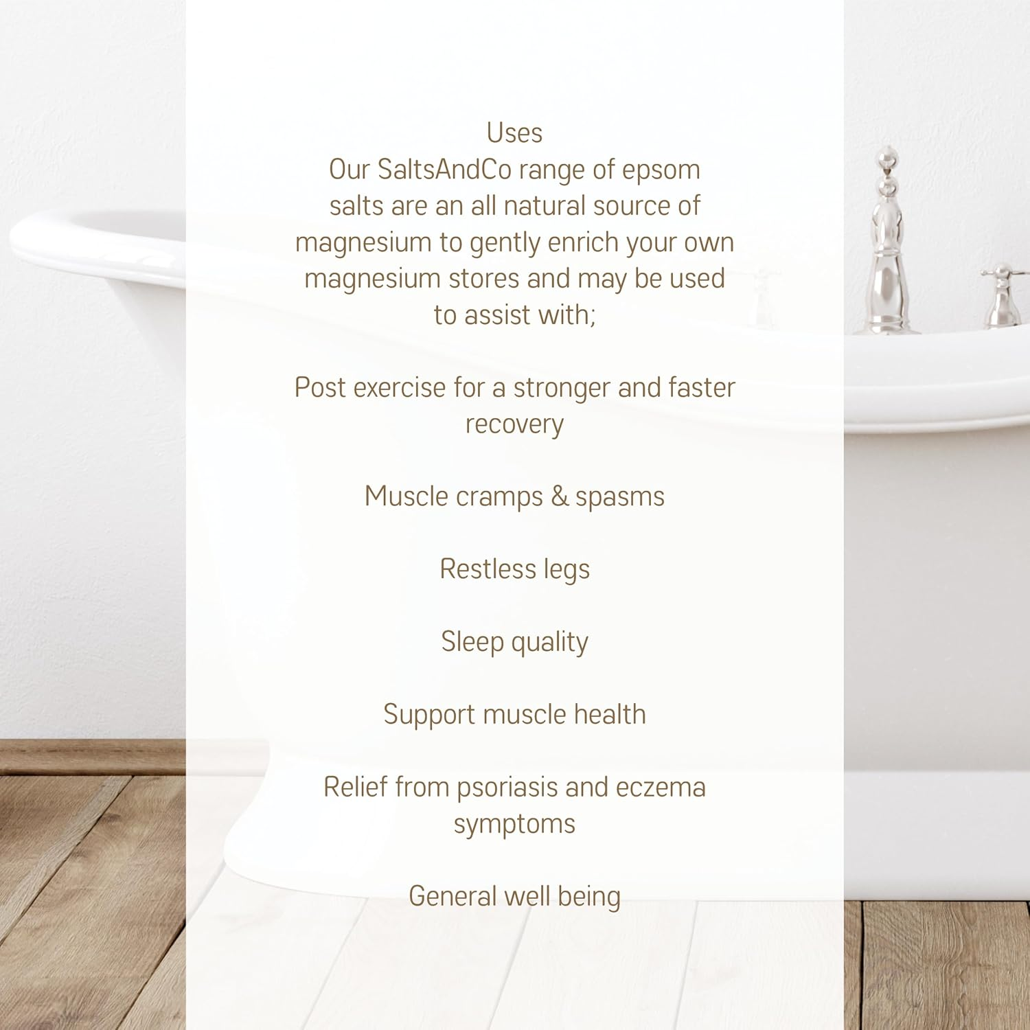 Salts & Co. Master Scent Bondi in the Summertime Epsom Bath Salts 1KG image number 2