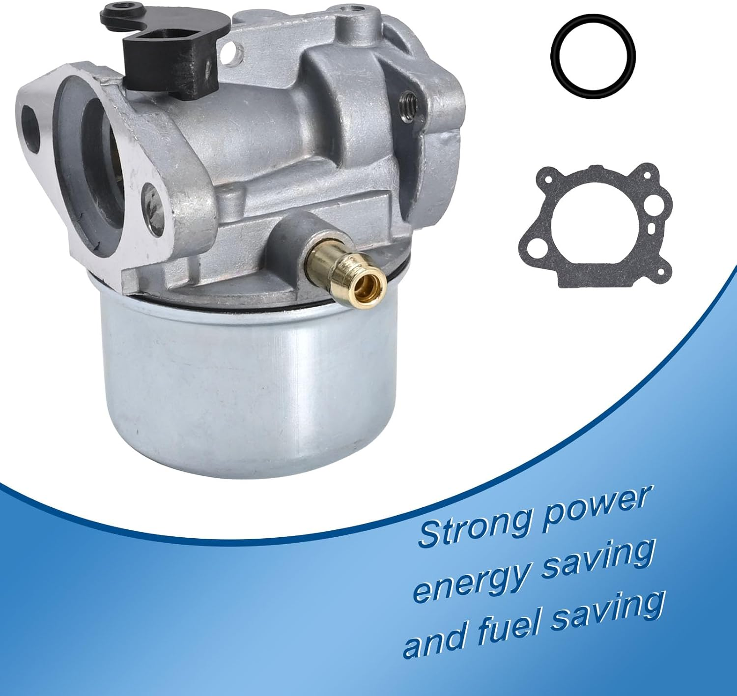 Carburetor Tool Kit with 491588S Air Filter Replacement for Brig-G Stratton 124000 Model Engines, Replacement for Brig-G Stratton 799868 image number 2