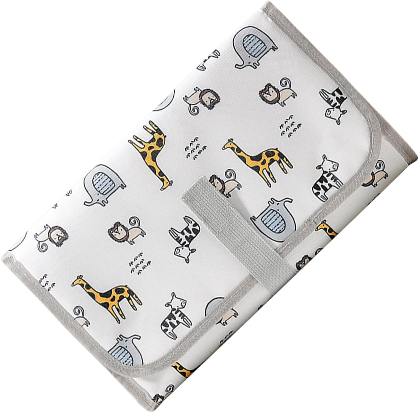 Diaper Changing Pad - Diaper Changing Mat Waterproof | Foldable Travel Accessories with Wipes Pocket for Stroller Boy Girl Parents Dad Nursery Daycare Hospital Airplane