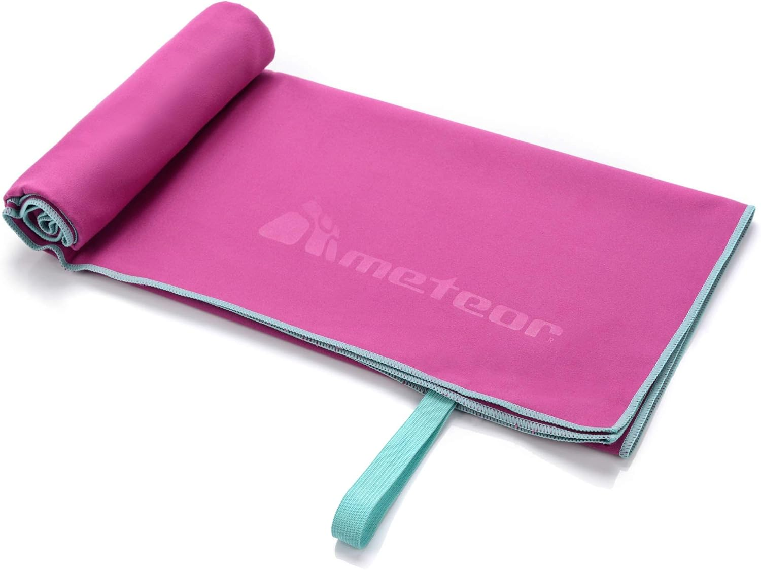 Meteor Quick Dry Gym Towel: Sports Towel, Super Absorbent Microfibre, Lightweight for Sports, Beach, Travel - 4 Sizes S to XL, Odour-Free with Carry Bag image number 2