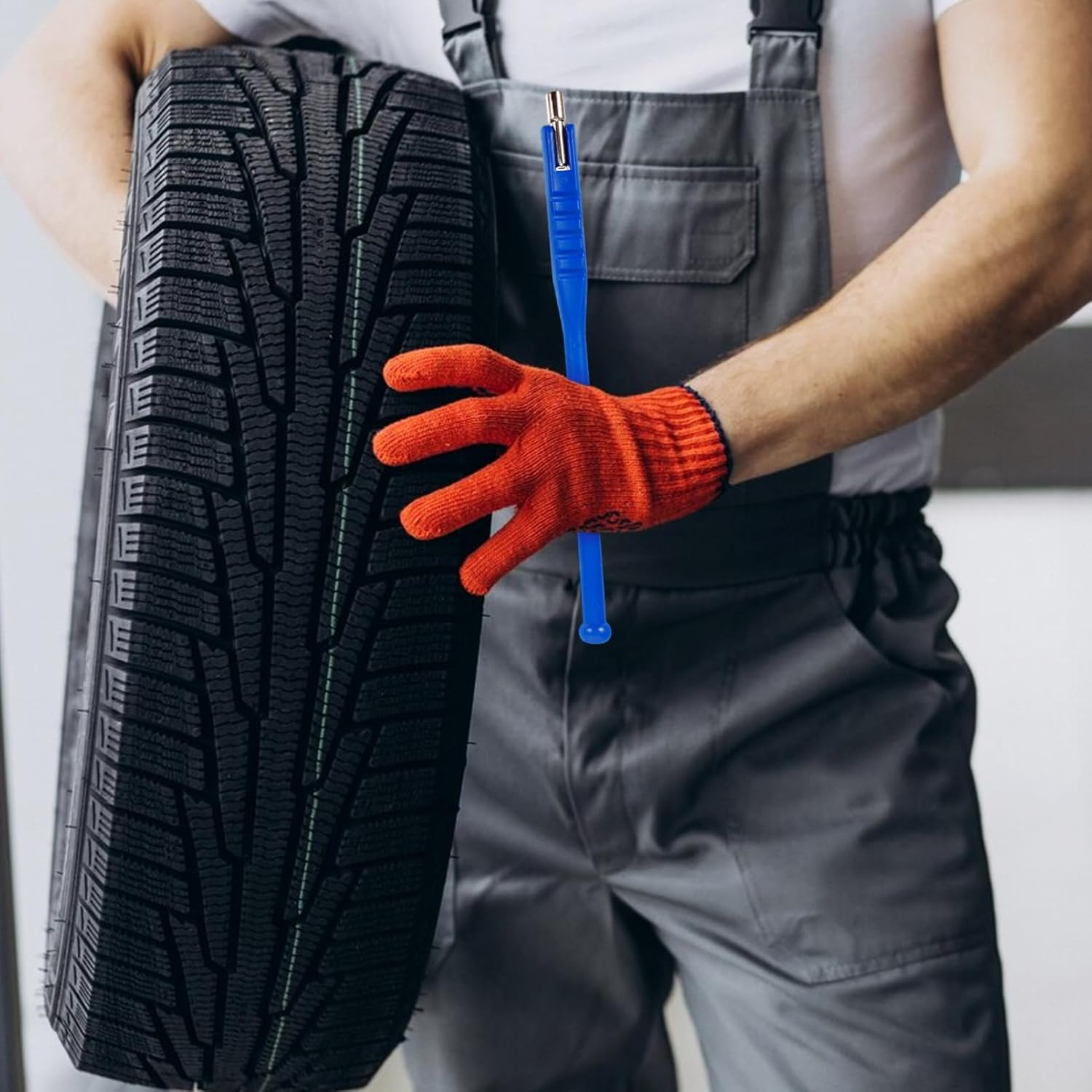 SEWOART Valve Stem Removal Tool Set 47Pcs Valve Core Remover and for Car Wheel Repair Automotive Tire Maintenance image number 3