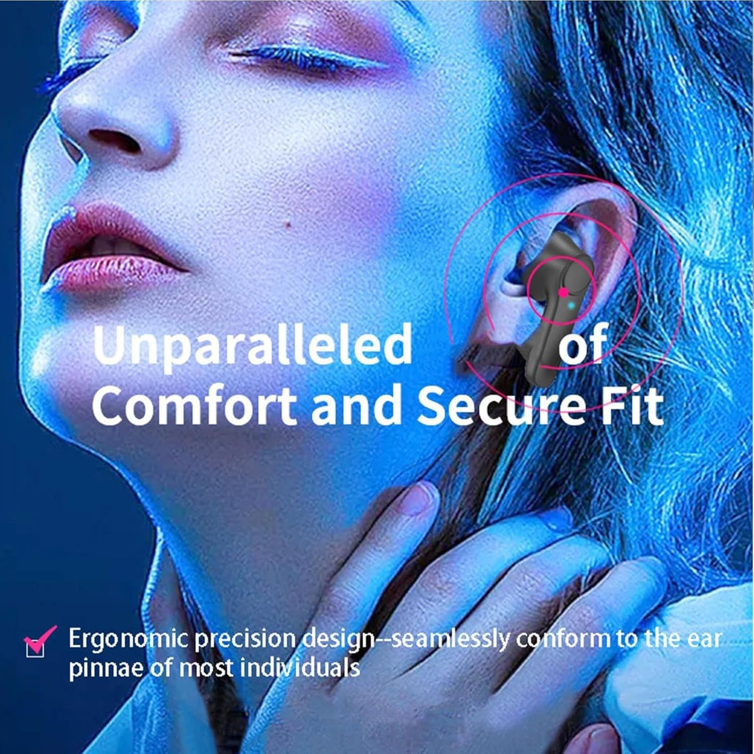 Language Translation Earbuds | 144 Languages 70 Dialects Interpreting Translation Headphones,Instant Interpreting Earbuds for Learning Business Communication Meeting Education Tourism Conference image number 5