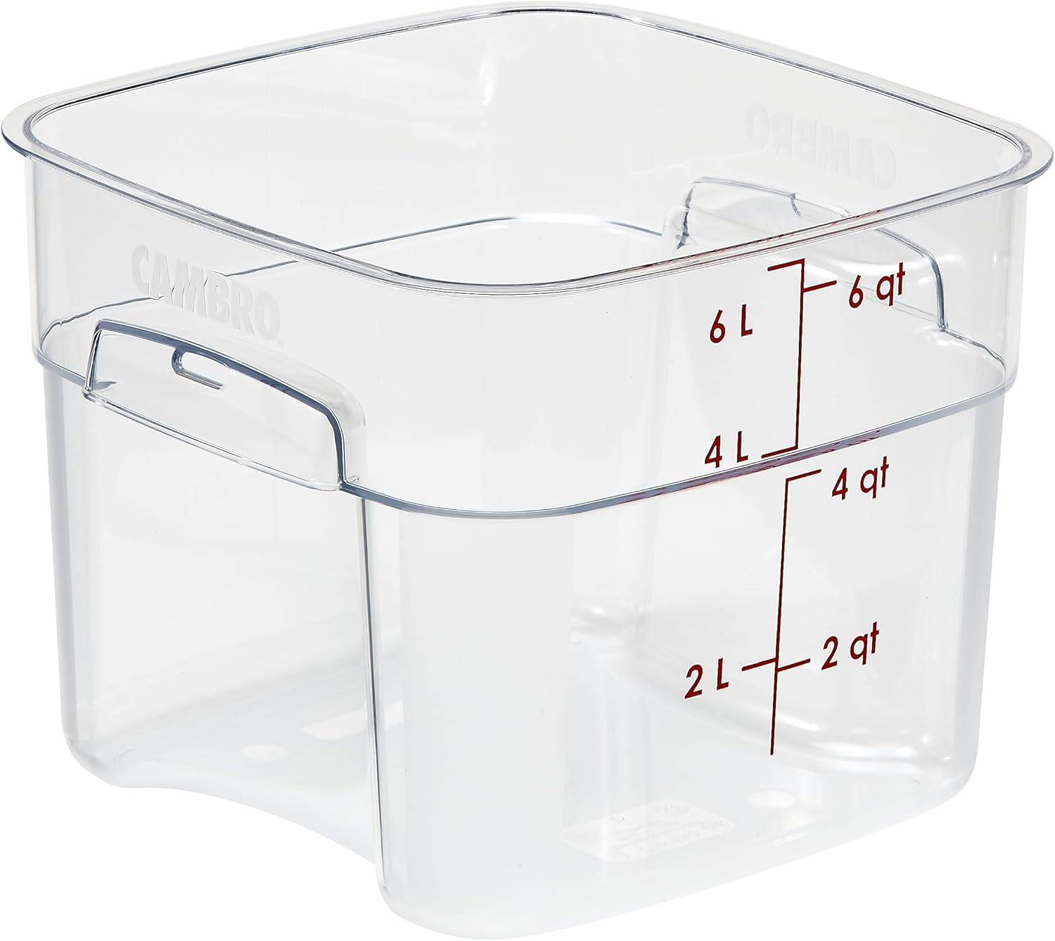 Cambro Polycarbonate Square Food Storage Container, 5.7 Litre Capacity image number 5
