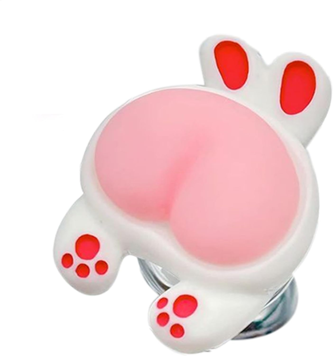 Toilet Button Pusher | Button Pusher Cover Assist Tool Animal Butt,Bathroom Decor Replacement Parts, Toilet Press Helper for Long Nail Protection