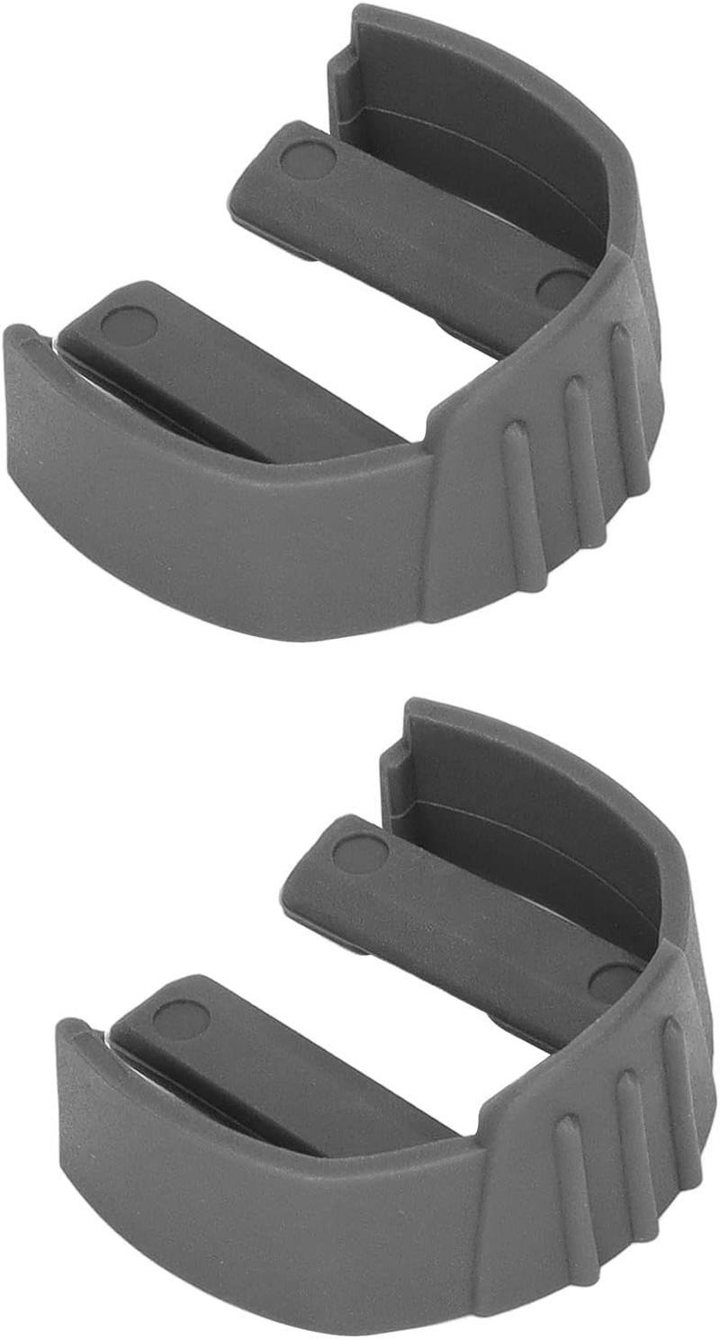 High Compatibility Car Wash Machine Quick Connector Buckle 2Pcs C Clamp/Holder Replacement Part for K2 K3 - Care (Grey)