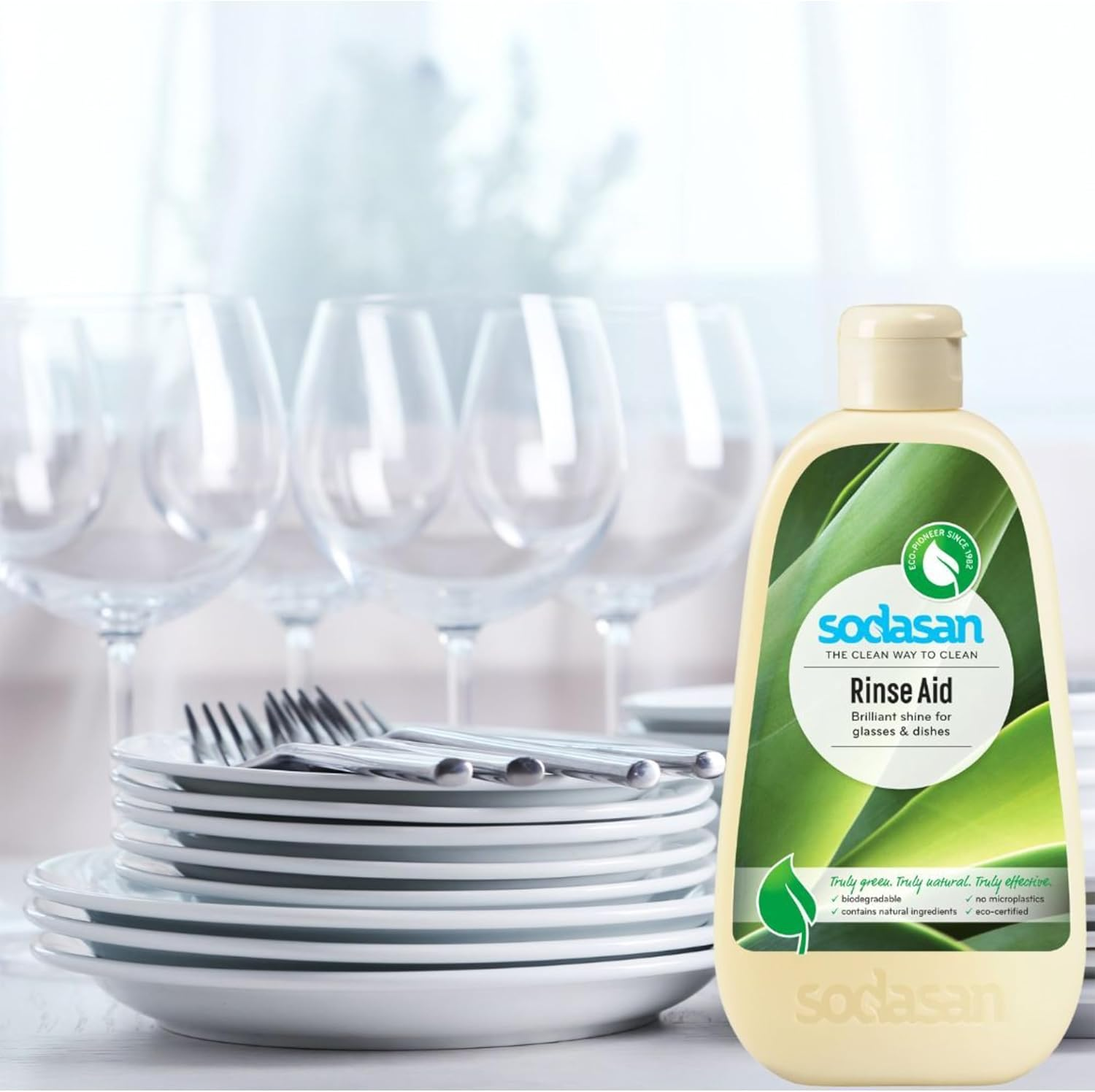 Sodasan Rinse Aid, 500 Milliliters image number 3