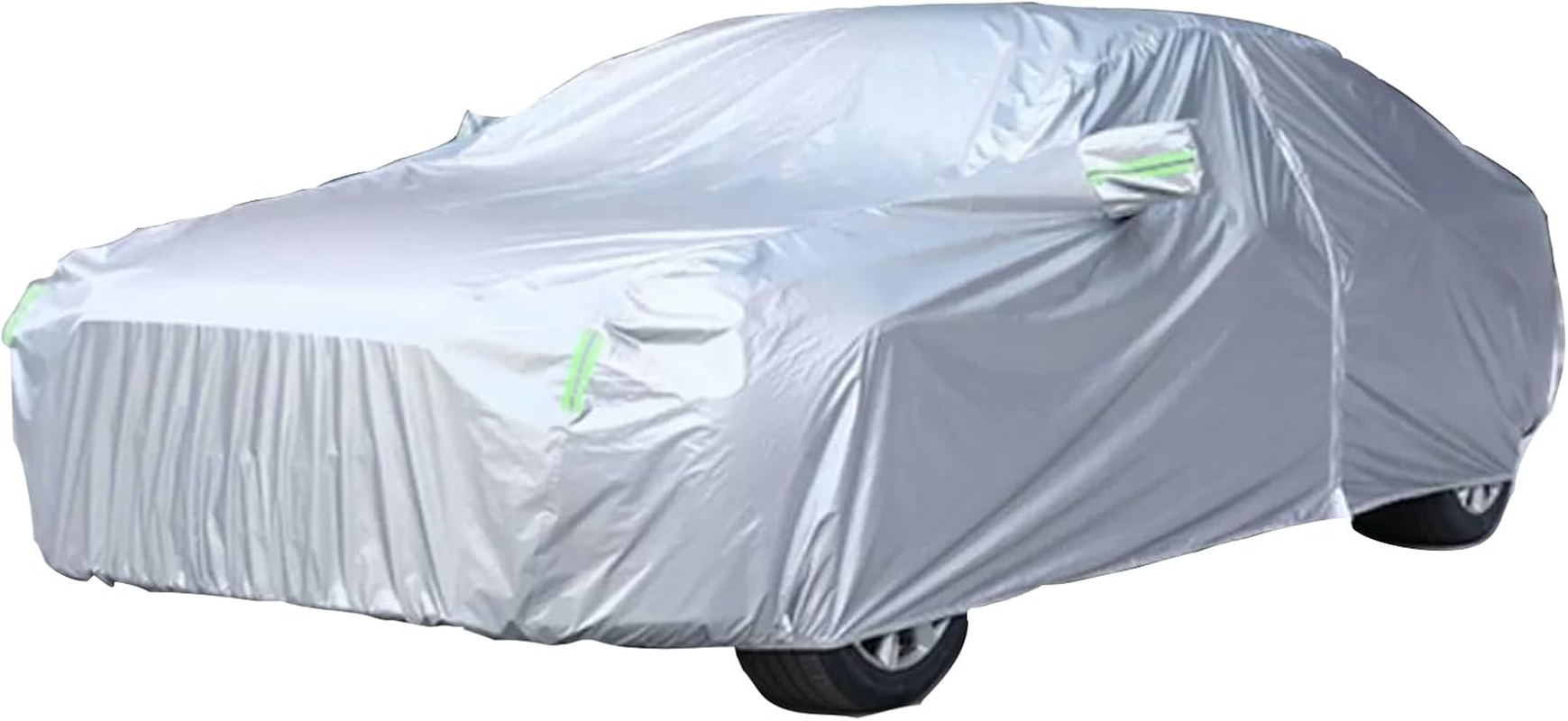 6 Layer Hatchback Full Car Cover Compatible with Toyota Yaris,Fit Honda Jazz,Fit Nissan Micra,Fit Fiat 500,Fit Mitsubishi Mirage,Fit Suzuki Alto Swift image number 6