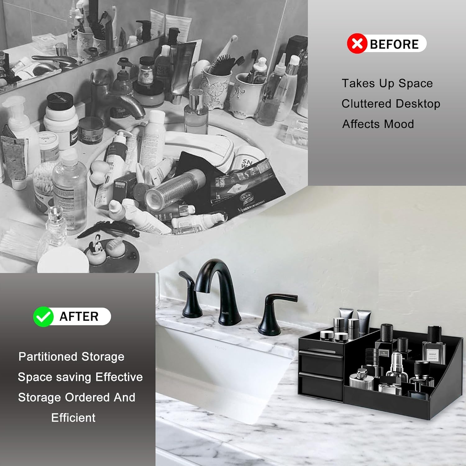 Mens Organizer,Perfume Organizer,Cologne Stand,Cologne Shelf,Perfume Stand,Organizador De Perfumes,Bathroom Countertop Storage,Shelf for Bathroom Counter,Mens Dresser,Men Bedroom