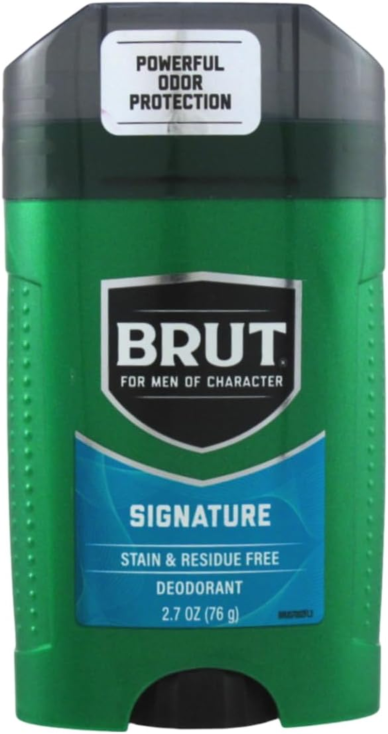 Brut Oval Solid Deodorant for Men, 2.25 Oz image number 1
