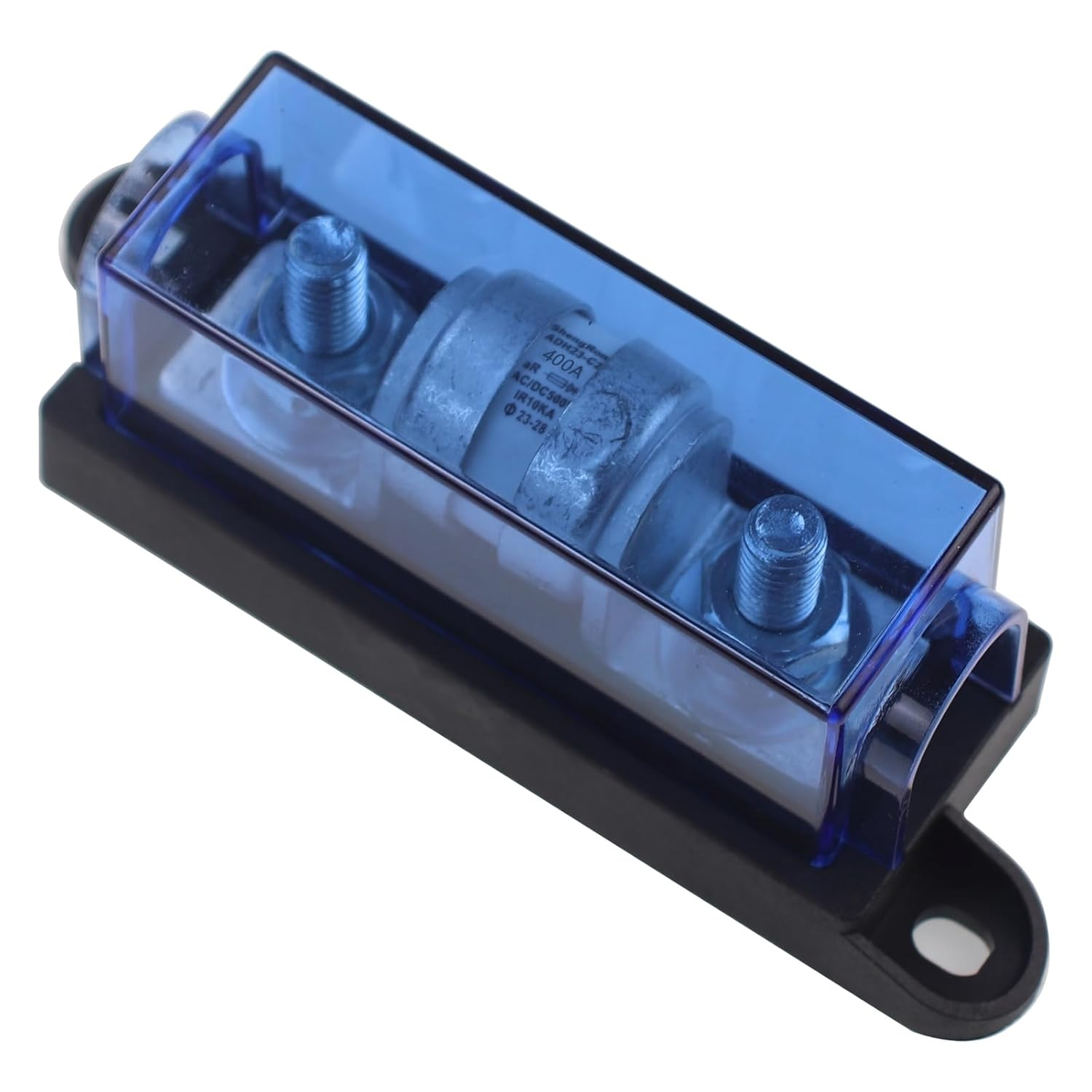 JIAKUPA 400 Amp Class T Fuse with Block, Operating 500V DC, 400A IR 10KA Fuse ANL Block for Inverters, ATV, RV, Boat, Cars, Truck, Car Stereos Systems image number 4