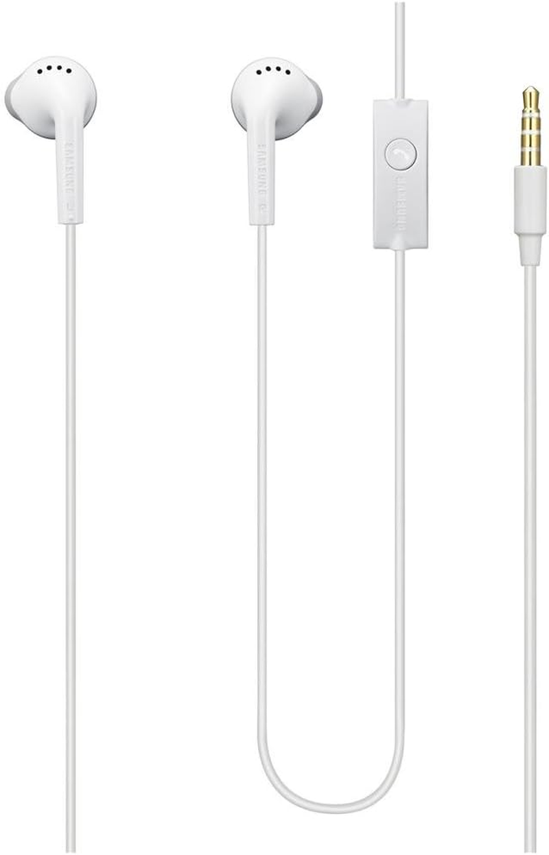 Samsung Orginal In-Ear Headset EHS61ASFWEC/STD in White with Volume Control for Galaxy Note N7000, Galaxy W I8150, Galaxy Y S5360, Galaxy Nexus I9250, S8600 Wave 3, Galaxy Xcover S5690 Smartphone, Wave Y S5380, Wave M S7250, I9000 Galaxy ,I9100 Galaxy S2, S5830 Galaxy With