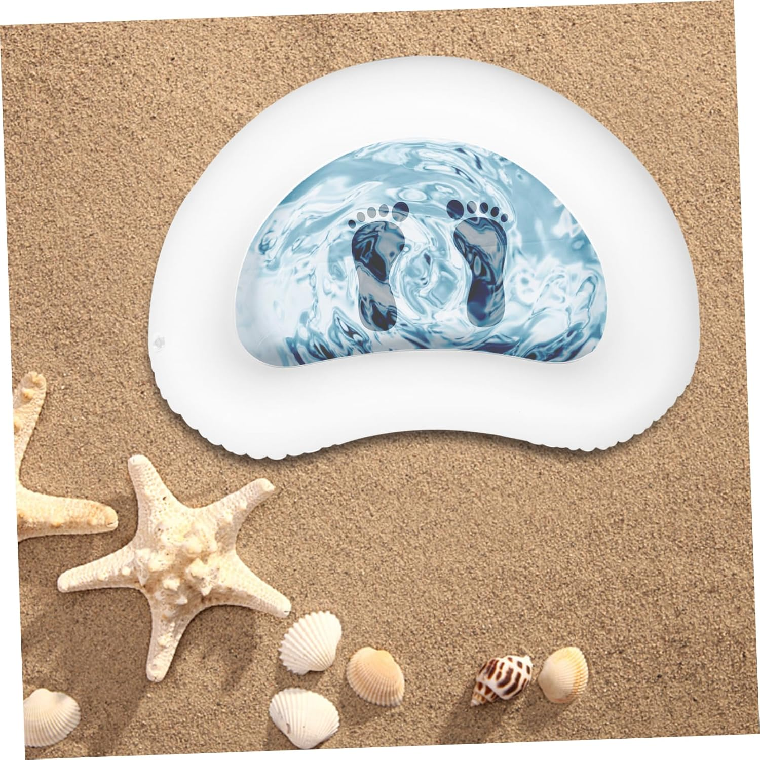 Toyvian Inflatable Spa Footbath Foot Tub Bath Soak Tub Folding Water Pool Tray for Swimming Pool Folding Wash Basin Cleaning Tool Basin Small Basin image number 4