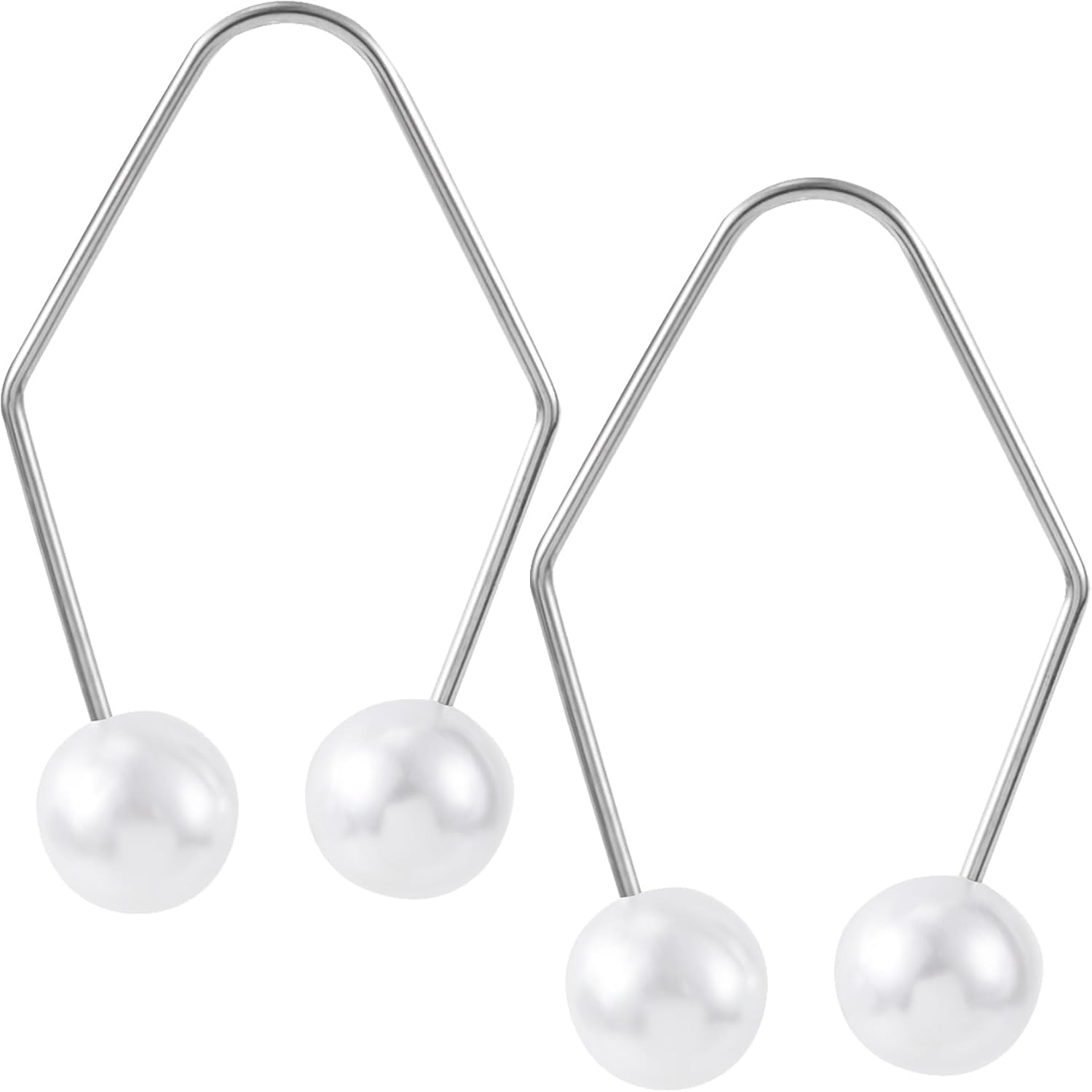 2Pcs Natural Dimple Maker for Cheeks, Facial Muscle Dimple Trainer Shaper, Facial Exerciser Tools for Beautiful Smile (White, 1.24 * 1.57In) image number 4