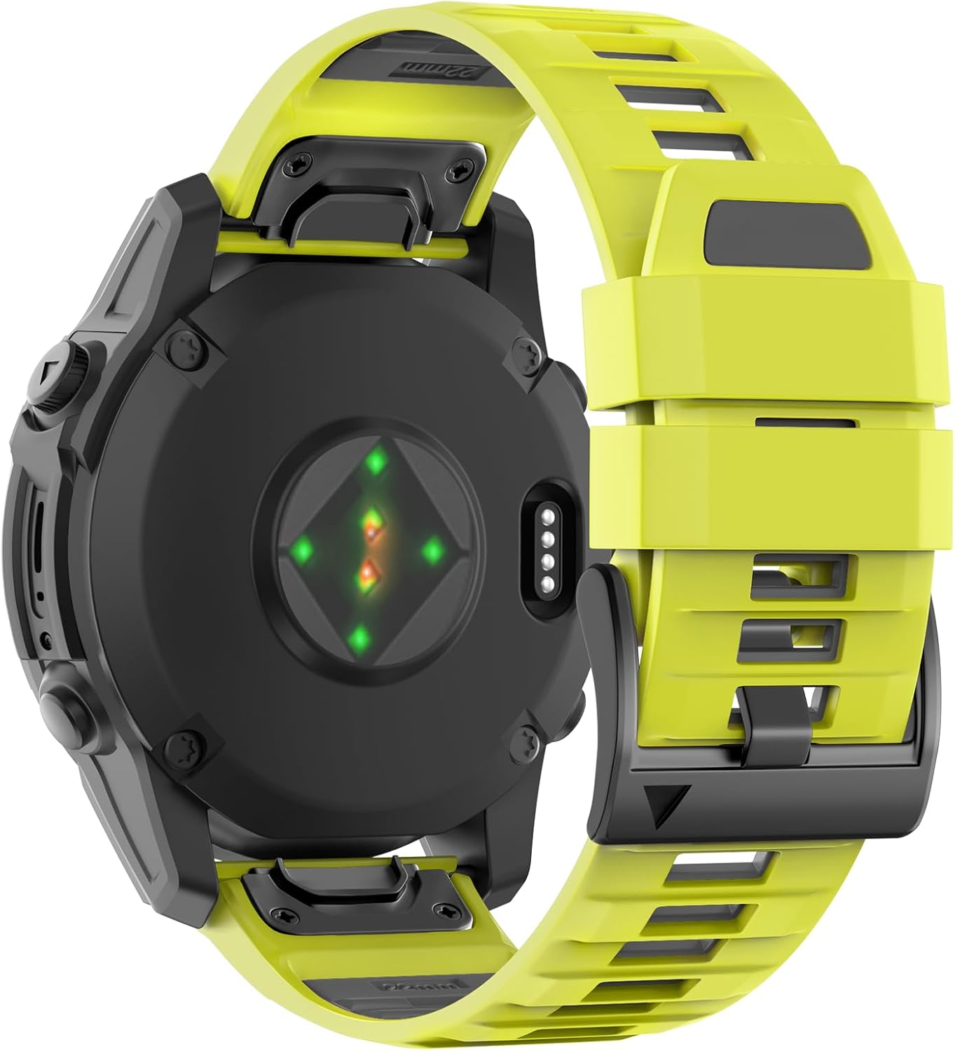 U-LIMVE Watch Band for Garmin Fenix 8 47Mm/Fenix 7 Pro/Fenix 7/Fenix 6 Pro/Fenix 6/Fenix 5/Epix Pro 47Mm/Fenix E, 22Mm Silicone Quickfit Band for Garmin Forerunner 965/955/945/935/745