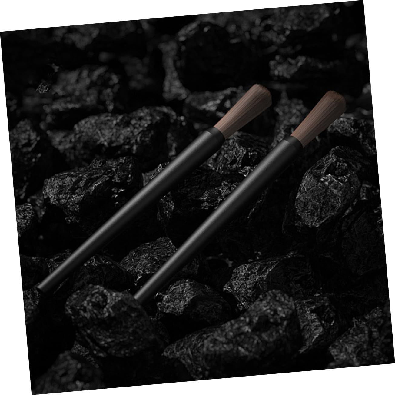 BIUDECO Small Portable Coffee Cleaning Brush with Fine Bristles Gentle Handle Convenient Espresso Machine and Grinder Cleaner for Coffee Grounds Tea Powder Sugar Baking Use image number 1