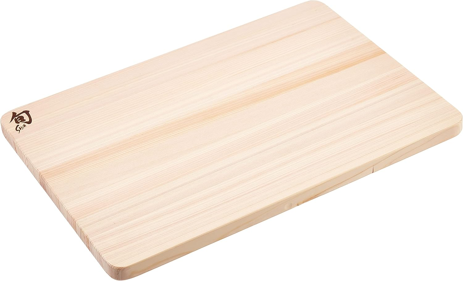 Shun Cutlery Large Hinoki Cutting Board, 17.75" X 11.75" Large Wooden Cutting Board for Kitchen, Medium-Soft Wood Preserves Knife Edges, Forest Stewardship Council Certified, Japanese Chopping Board image number 3