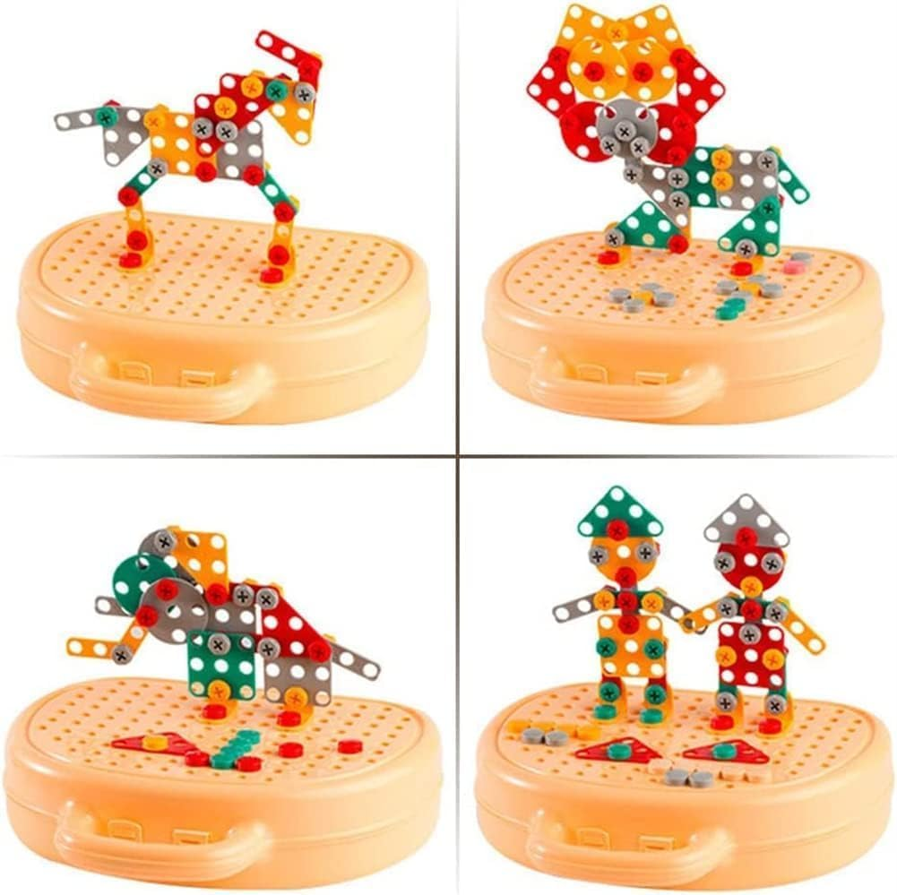 Magic Montessori Play Toolbox, Magic Montessori Play Toolbox Bear, Montessori Toolbox with Drill, Montessori Play Toolbox with Drill, 2024 New Creativity Tool Box with Drill for Kids image number 1