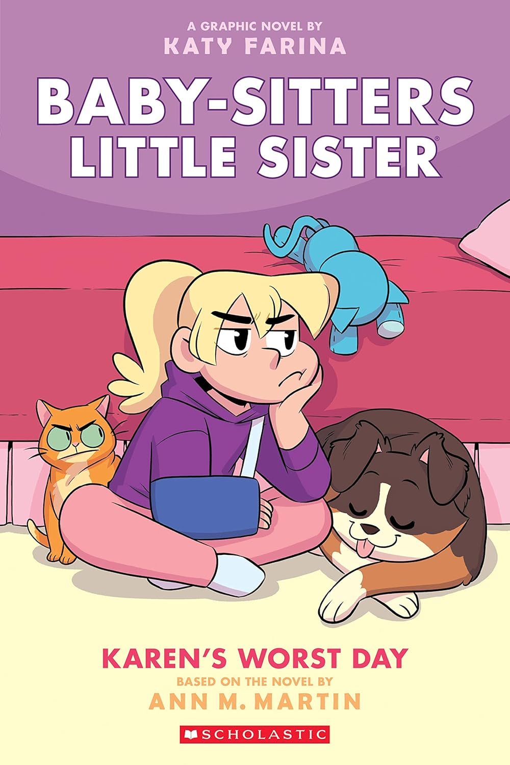 Karen'S Worst Day: a Graphic Novel (Baby-Sitters Little Sister #3): Volume 3