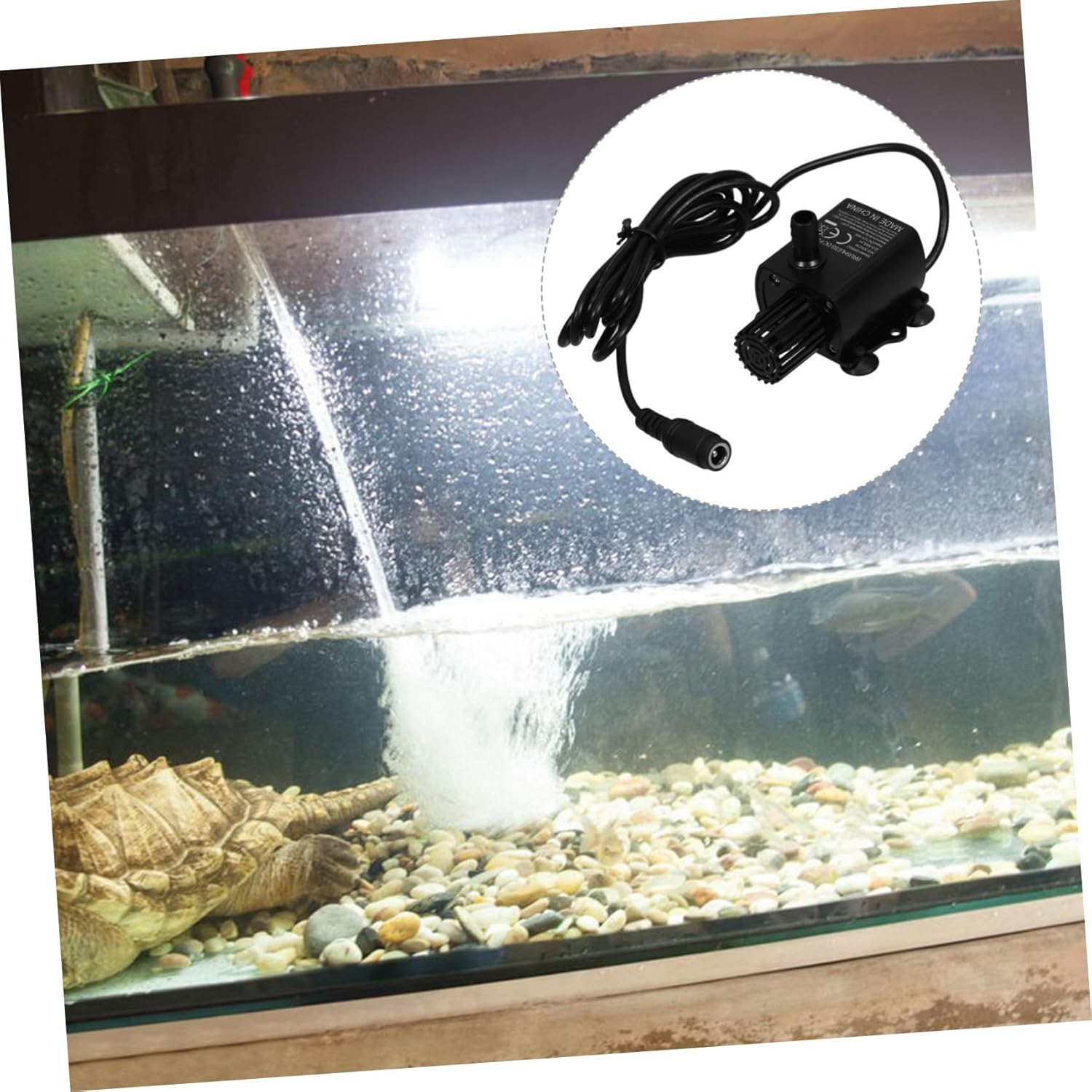 NUOBESTY Mini Brushless Dc Submersible Water Pump Quiet Circulating Fountain Pump for Aquarium Computer Cooling Garden Ponds with Detachable Design and Long Cord image number 2