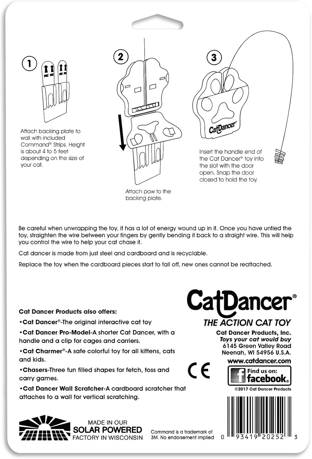 Cat Dancer Deluxe Interactive Cat Toy image number 3