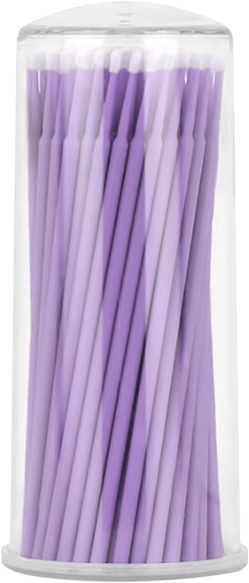 100Pack 1.5Mm Touch up Paint Brushes, Repair Paint Brushes, Disposable Cotton Swabs Micro Applicators for Car Paint Chip Repair Automotive Scratch (Light Purple)