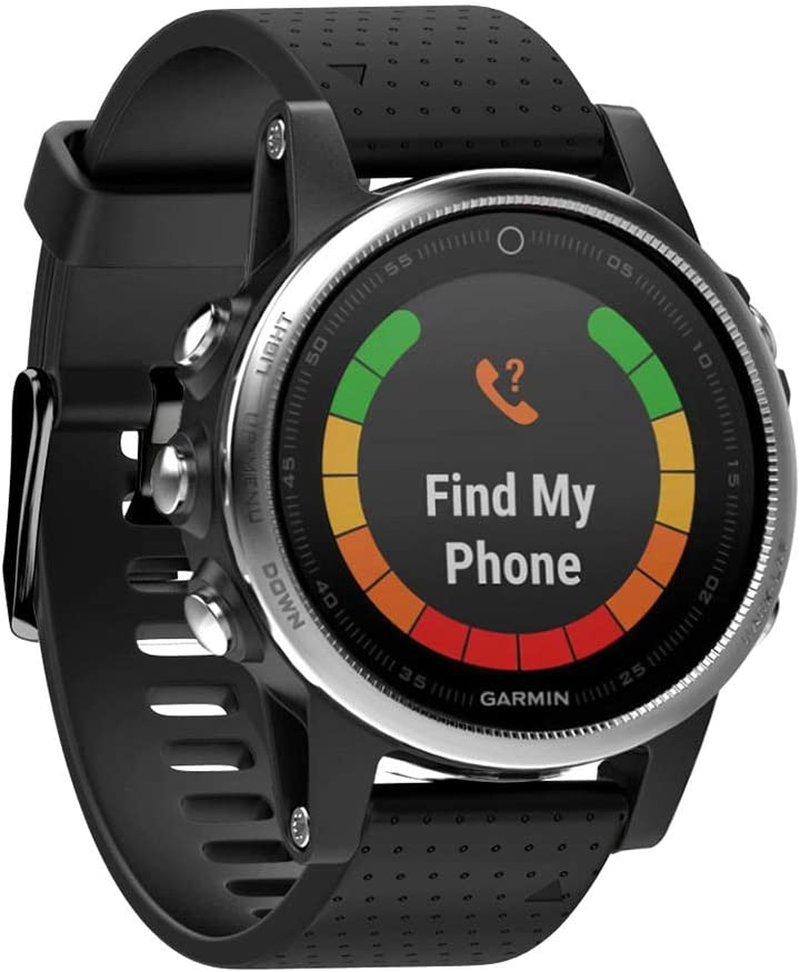 ANCOOL Compatible with Fenix 5S Bands 20Mm,Quick Release Soft Silicone Strap for Fenix 6S/Fenix 6S Pro/Fenix 5S plus Smart Watch-Black - Navy Blue image number 2