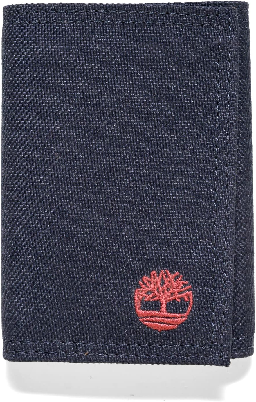 Timberland Men'S Nylon Trifold Wallet