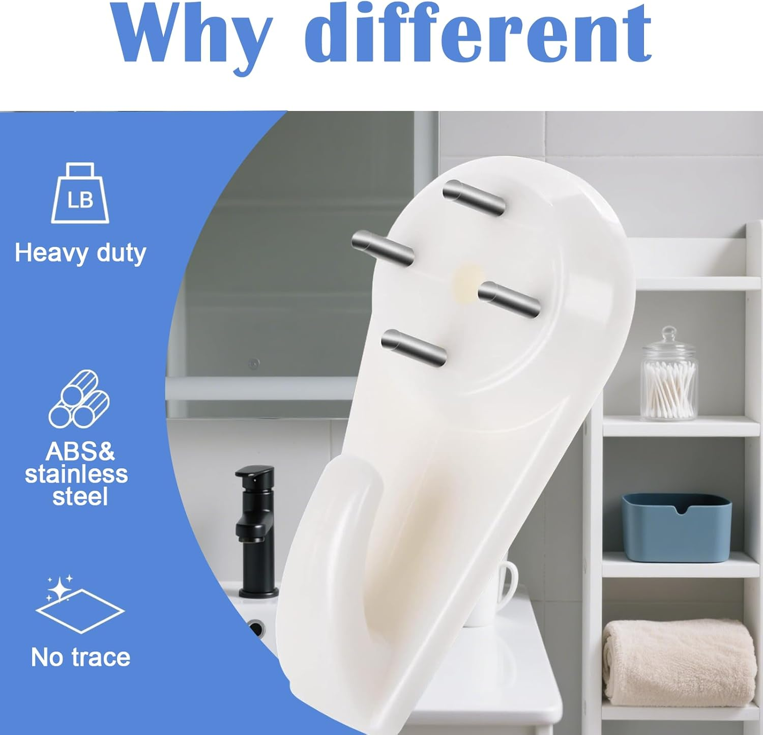 68PCS Picture Hooks, Picture Hanging Kit - Invisible Wall Hanging for Picture Frame, Wall Hook, Suitable for Concrete, Hardwall and Drywall image number 1