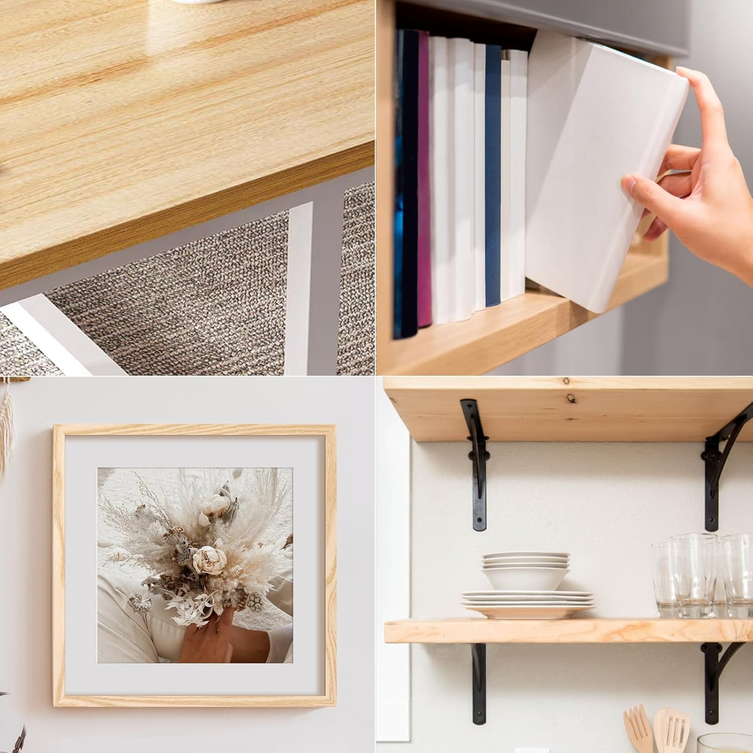 Edging Tape,Veneer Furniture Edging Strip,Self-Adhesive Edge Banding,Wood Veneer Trim for Tables,Chairs,Panels Renovation（10Meters #8） image number 3